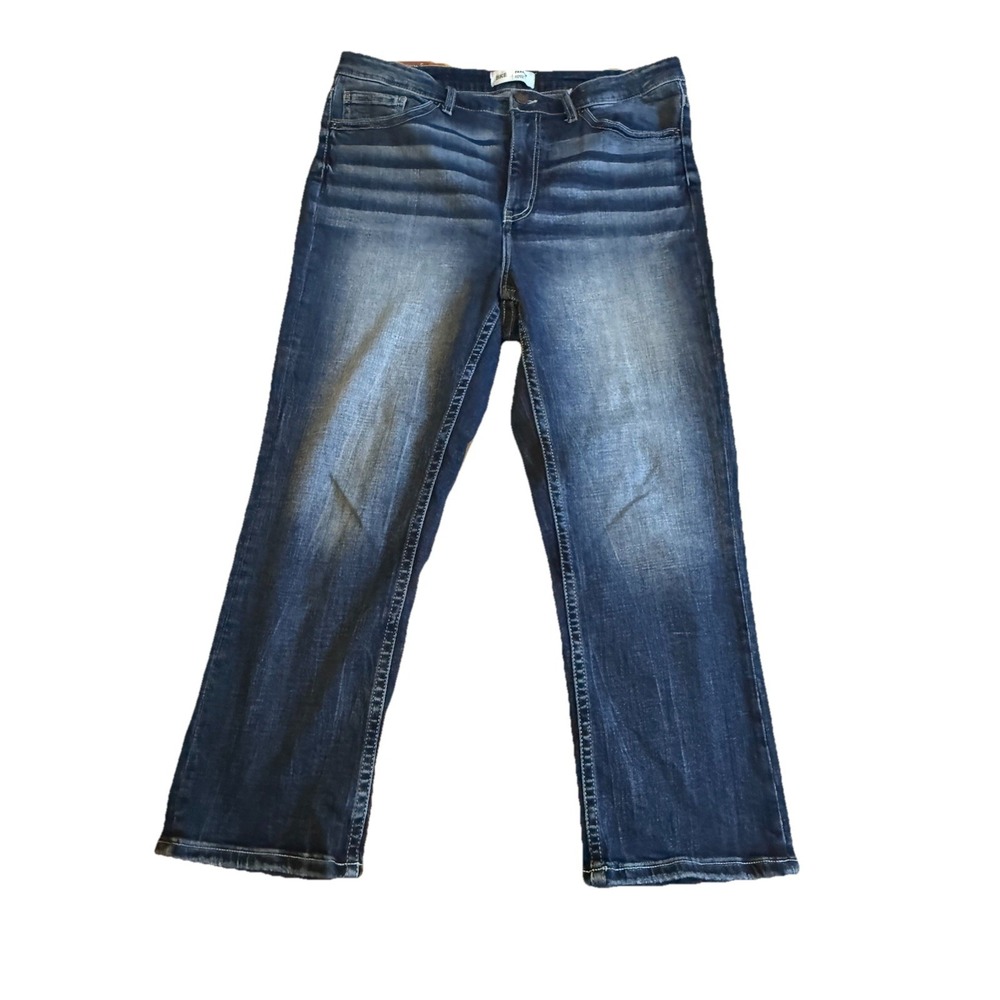 Buckle BKE Parker Jeans Womens 33x30 Blue‎ Boot Universal Fit Stretch High Rise